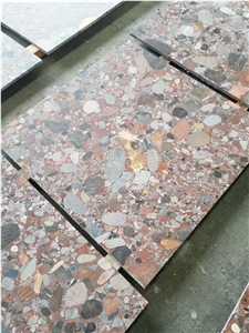 Rhodium Bahia Granito Rain Pebble Granite Stone