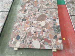 Rosso Marinace Multi Colorful Outdoor Granite Tile