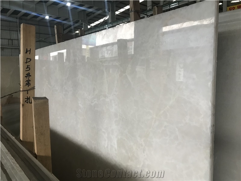 Super White Backlighting Onyx Stone Wall Tile