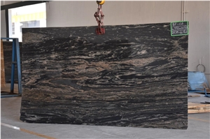 Cobra Black Granite Slabs