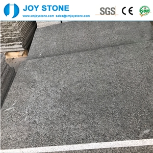 China Cheap Flamed G684 Black Basalt Stone Tile