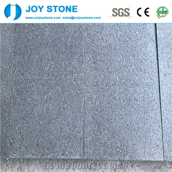 China Natural Hainan Black Basalt Stone Tile