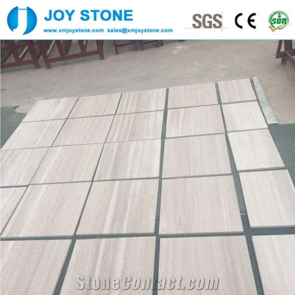 China Wooden Marble Polished Floor Tiles For Sale