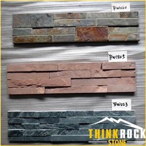 Artificial Cultured Stone Tile & Panel Fireplace