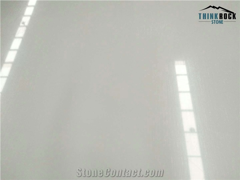 Artificial Stone Pure White Slab Wall/Floor Decor