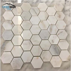 Calacatte Gold Marble Mosaic,Italian Marble Tile