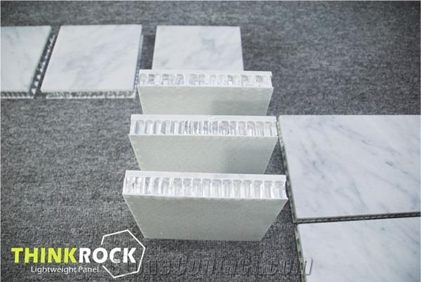 Carrara White Marble Honeycomb Composite Panels