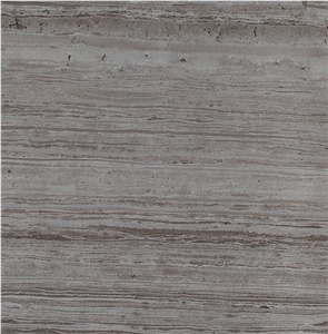 China Serpegiante Grey Wood Grain Marble Slab