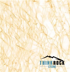 Golden Spider Golden Line Marble for Wall Covering