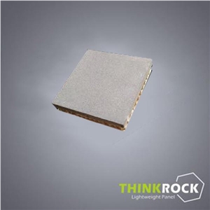 Honeycomb Grey Sandstone Fiberglass Backing Panels