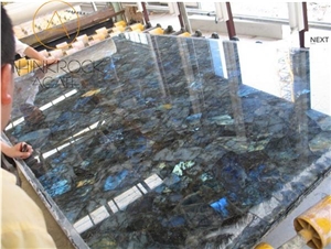 Labradorite Natural Blue Semi Precious Stone