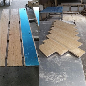Lightweight Honeycomb Travertine Walling Panels