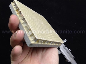 Sandstone on Aluminum Honeycomb Fiberglass Backing