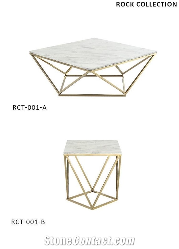 White Marble Table with Different Designs