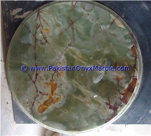 Dark Green Onyx Table Tops Collections