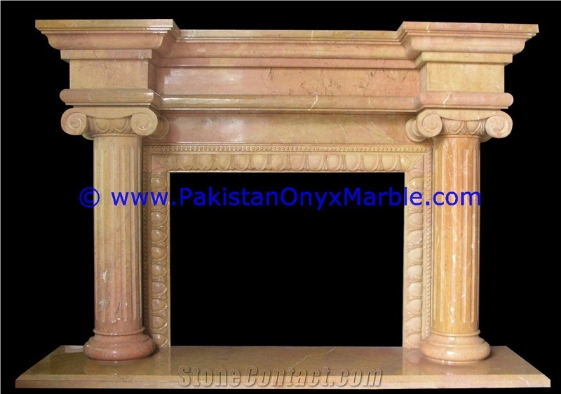 Marble Fireplaces Beige Cream Marble