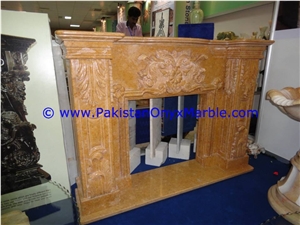 Marble Fireplaces Indus Gold Marble
