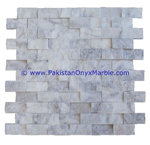 Marble Mosaic Tiles Ziarat Carrara White