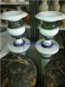 Marble Pedestals Stand Display Multi Stone Marble