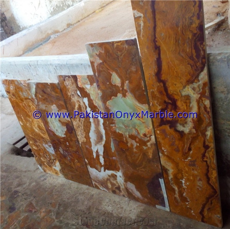 Multi Brown Onyx Bar Top,Commercial Counter