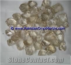 Topaz Rough Raw Crystal Clear White Color