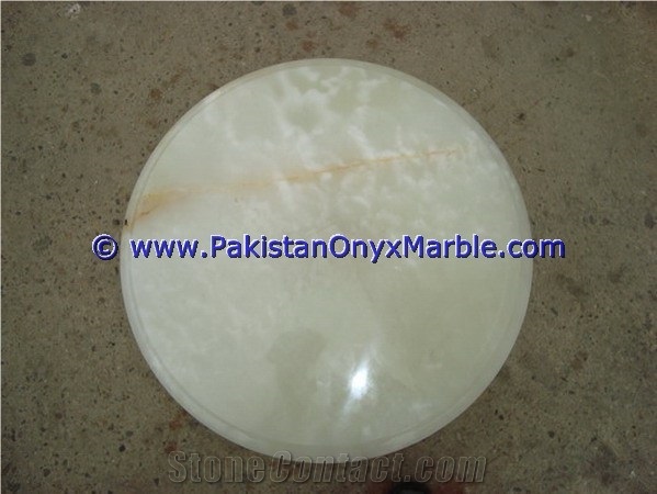 White Onyx Table Tops Collections