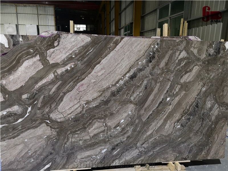 Venice Brown Marble Slabs,China Cheap Brown Marble