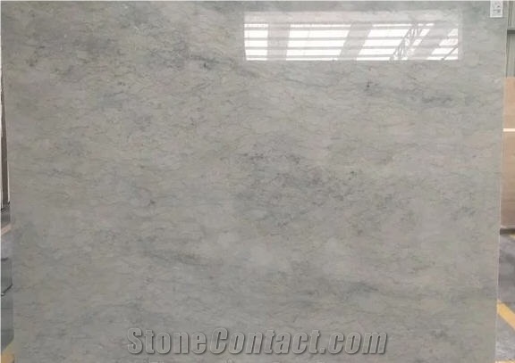 Malaysia Grey Marble Slabs,Randy Silver Line Marble