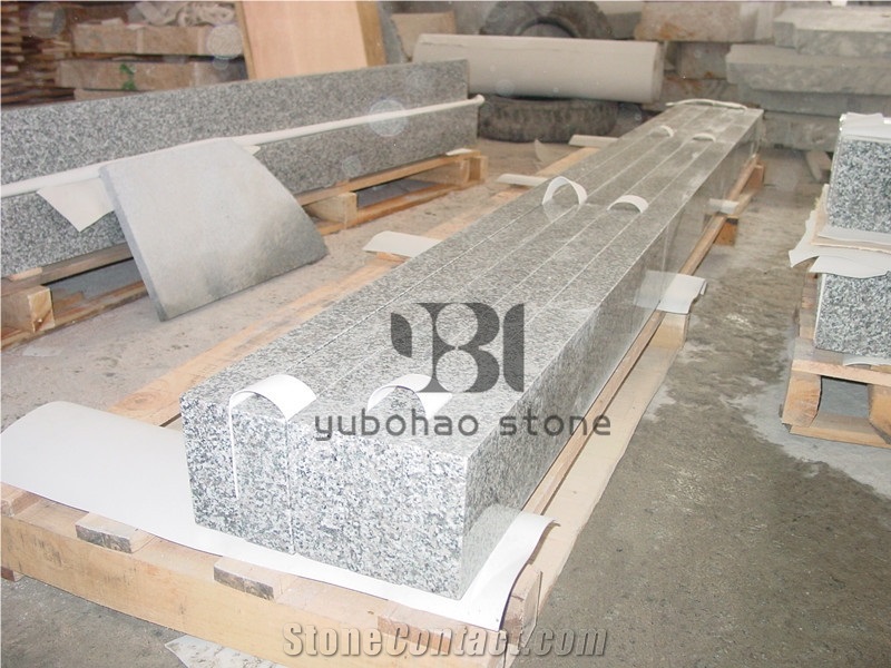 Brushed G623 Granite Step/Slab/Cube Natural Stone
