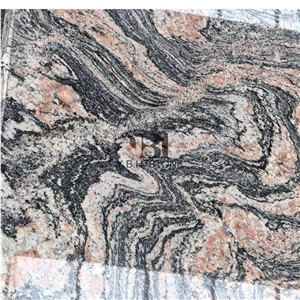 China Cheap Juparana Granite Floor Covering Stones