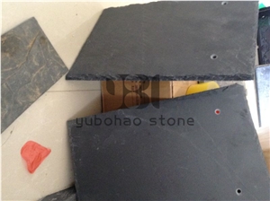 P018blackslate Stacked Stones,Wallingtile/Covering
