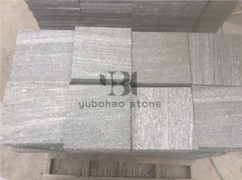 Shanshui Veins Grey Granite G302, Cube Stone