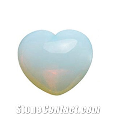 Gemstone Puff Hearts