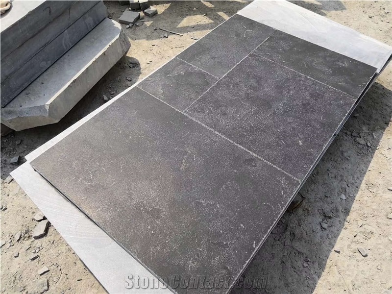 Black Limestone Slabs,Wall Floor Polished Tiles