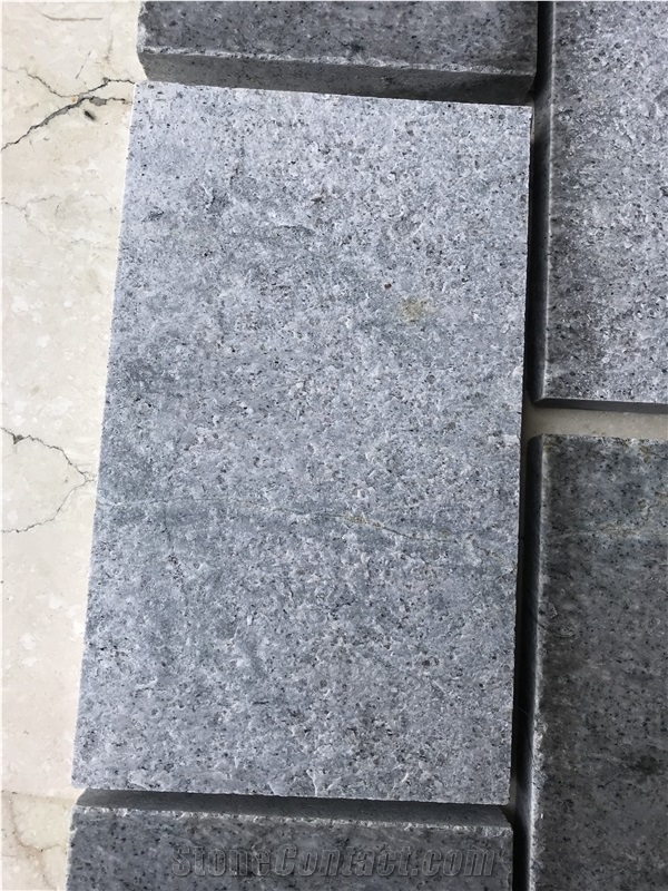 Duyfken Grey Stone Marble Polished Flamed Tiles
