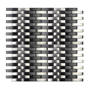 Made in China Silver Color Strip Mosaic