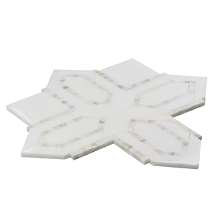 Price Wall Decoration White Marble Tile for Wall