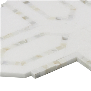 Price Wall Decoration White Marble Tile for Wall