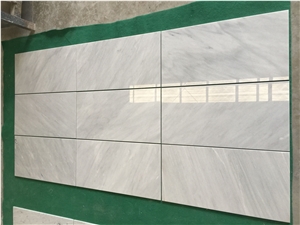 China Carrara White Marble Slab Tiles