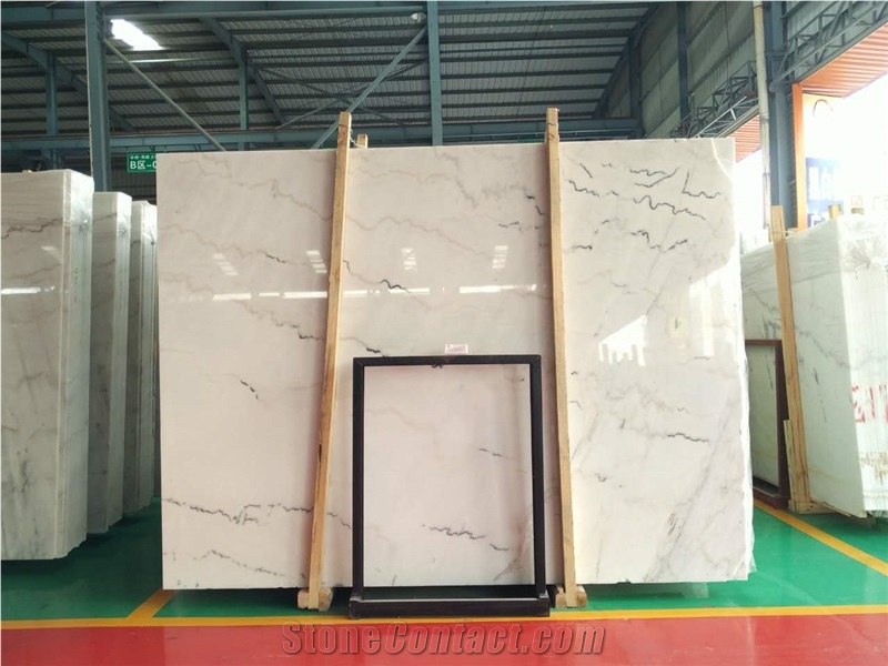 China Guangxi White Marble Slabs