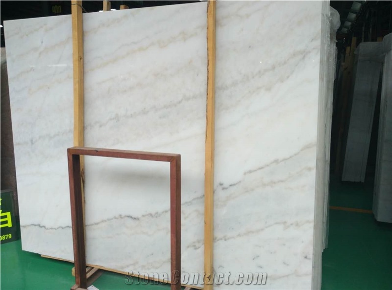 China Guangxi White Marble with Grey Veins Price