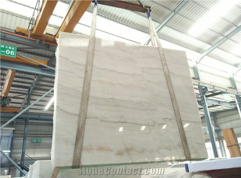 China Guangxi White Marble with Grey Veins Price