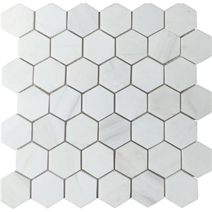 Dolomiti Hexagon Mosaic,Marble Mosaic