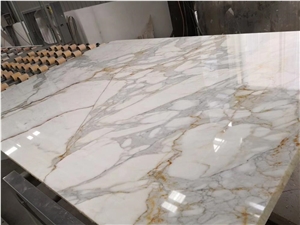 Calcutta Gold Marble Walling and Flooring Tiles