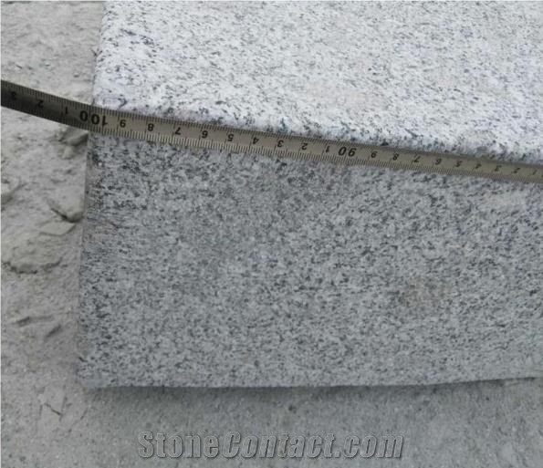 China Honed Grey Sesame Granite Slab and Tile