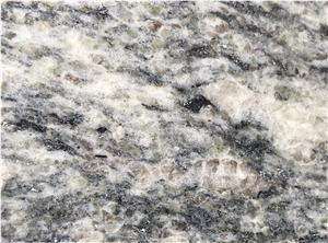 China Polished Cloudy White Granite Slab and Tiles