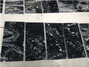 China Polished Cosmic Night Granite Floor Tile
