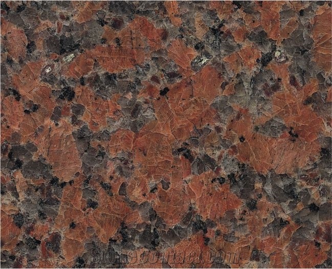 China Polished Red Crabapple Granite Slab and Tile