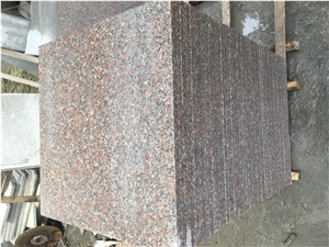 China Polished Wulian Pink Granite Slab and Tile