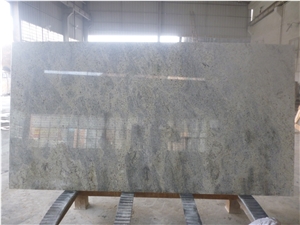 Polished China Bianco Kashmir White Granite Tiles